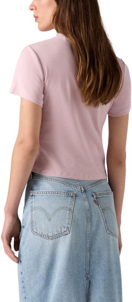 imageLevis Womens Effortless Short Sleeve TeeFragrant Lilac