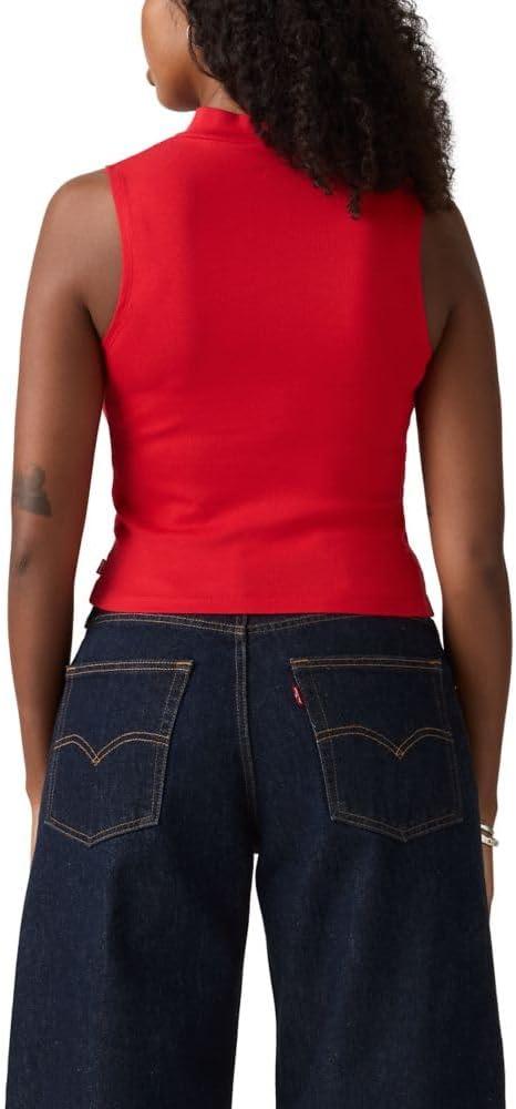 imageLevis Womens Effortless TankTrue Red
