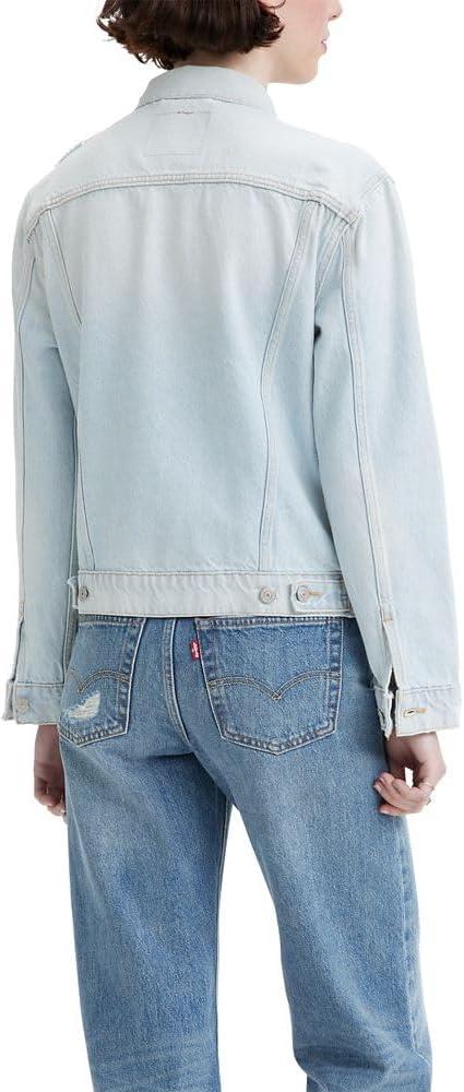 imageLevis Womens ExBoyfriend Trucker Jacket Also Available in PlusShattered Glass