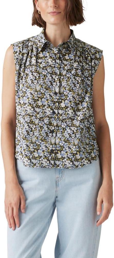 imageLevis Womens Gracen BlouseLillian Floral Pearl Blue