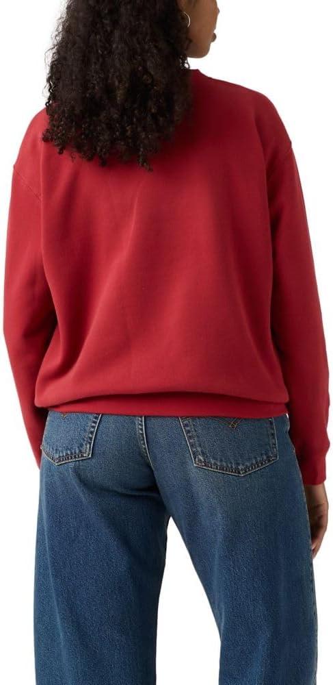 imageLevis Womens Graphic Everyday Crew Also Available in PlusBatwing Iridescent Rhinestone Rhythmic Red
