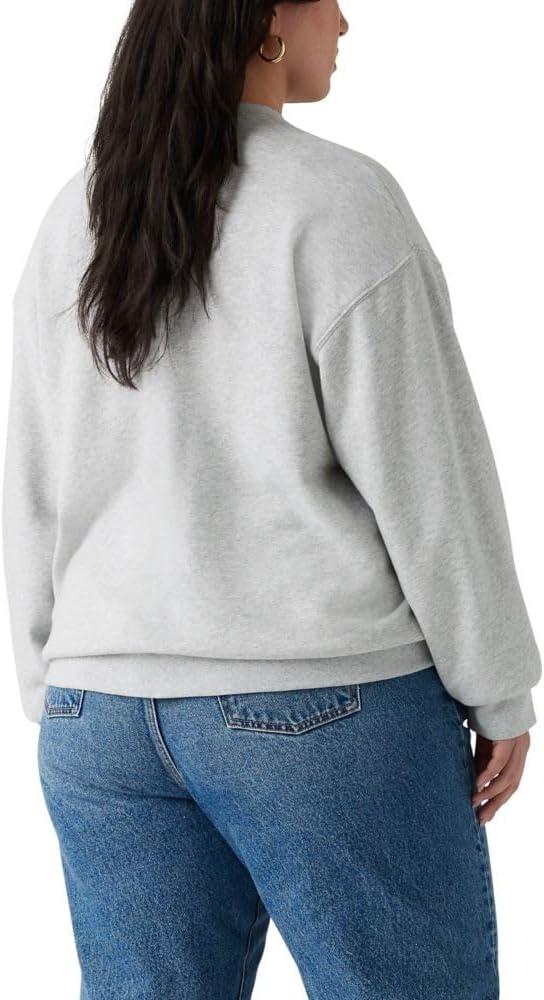 imageLevis Womens Graphic Everyday Crew Also Available in PlusStarstruck Heather Grey