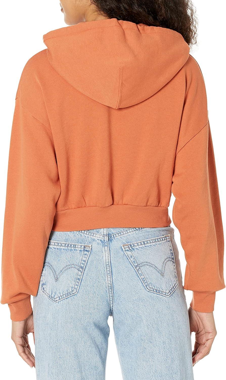 imageLevis Womens Graphic Standard Crewneck SweatshirtAutumn Leaf Peach