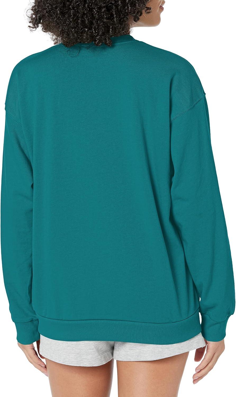 imageLevis Womens Graphic Standard Crewneck SweatshirtMountain Top Deep Teal
