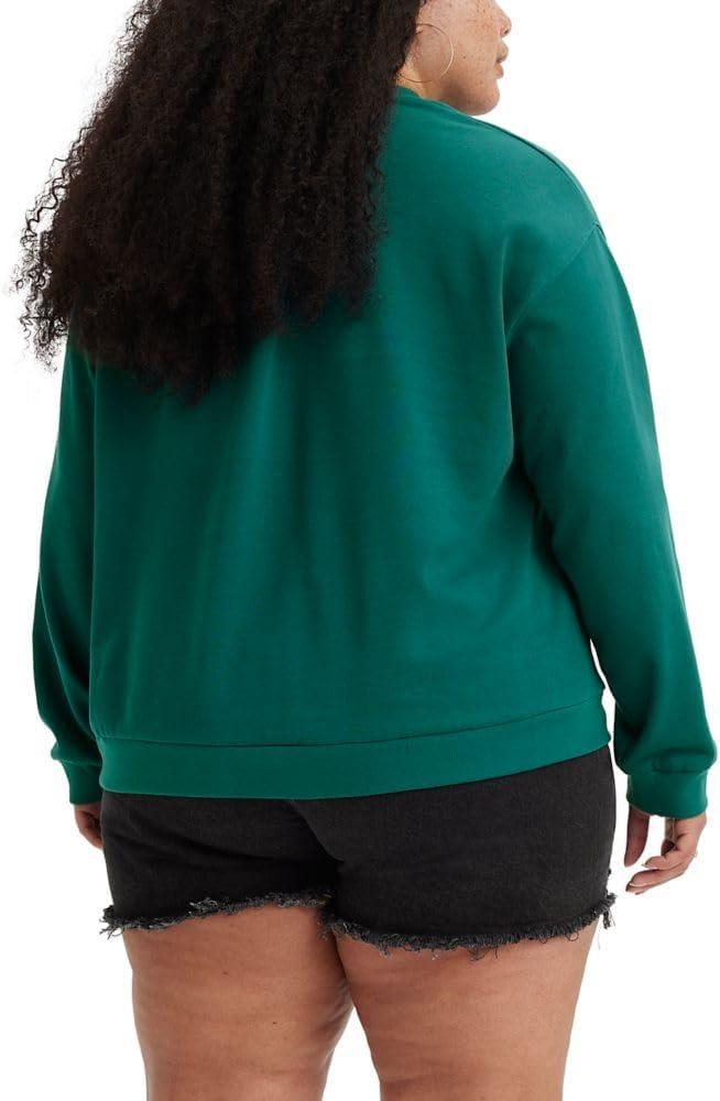 imageLevis Womens Graphic Standard Crewneck SweatshirtMountain Top Deep Teal
