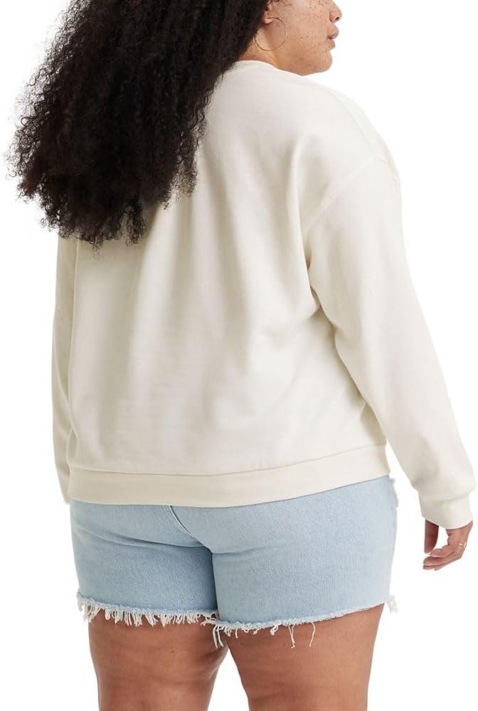 imageLevis Womens Graphic Standard Crewneck SweatshirtMountain Top Gardenia