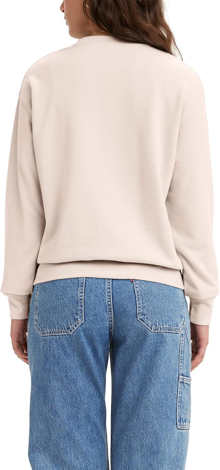 imageLevis Womens Graphic Standard Crewneck SweatshirtNew Pearl Blush