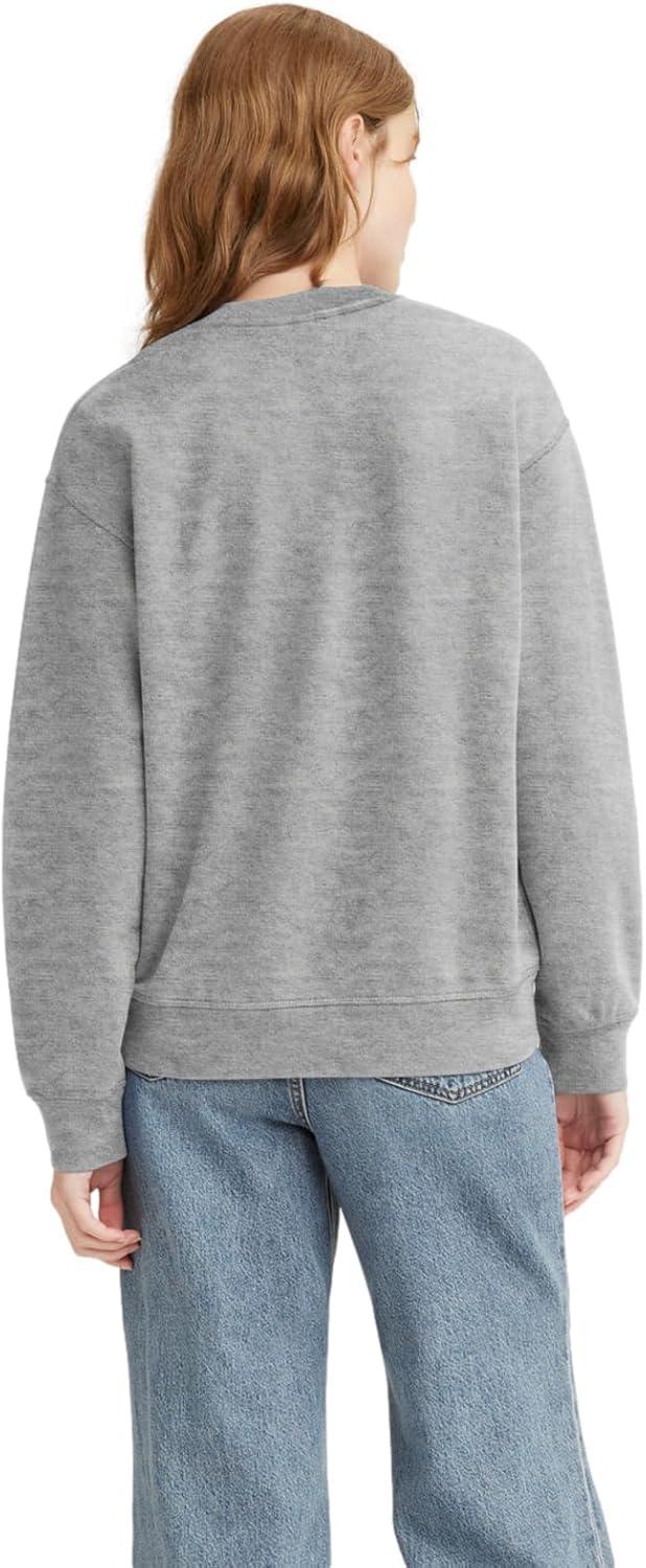 imageLevis Womens Graphic Standard Crewneck SweatshirtStarstruck Heather Grey