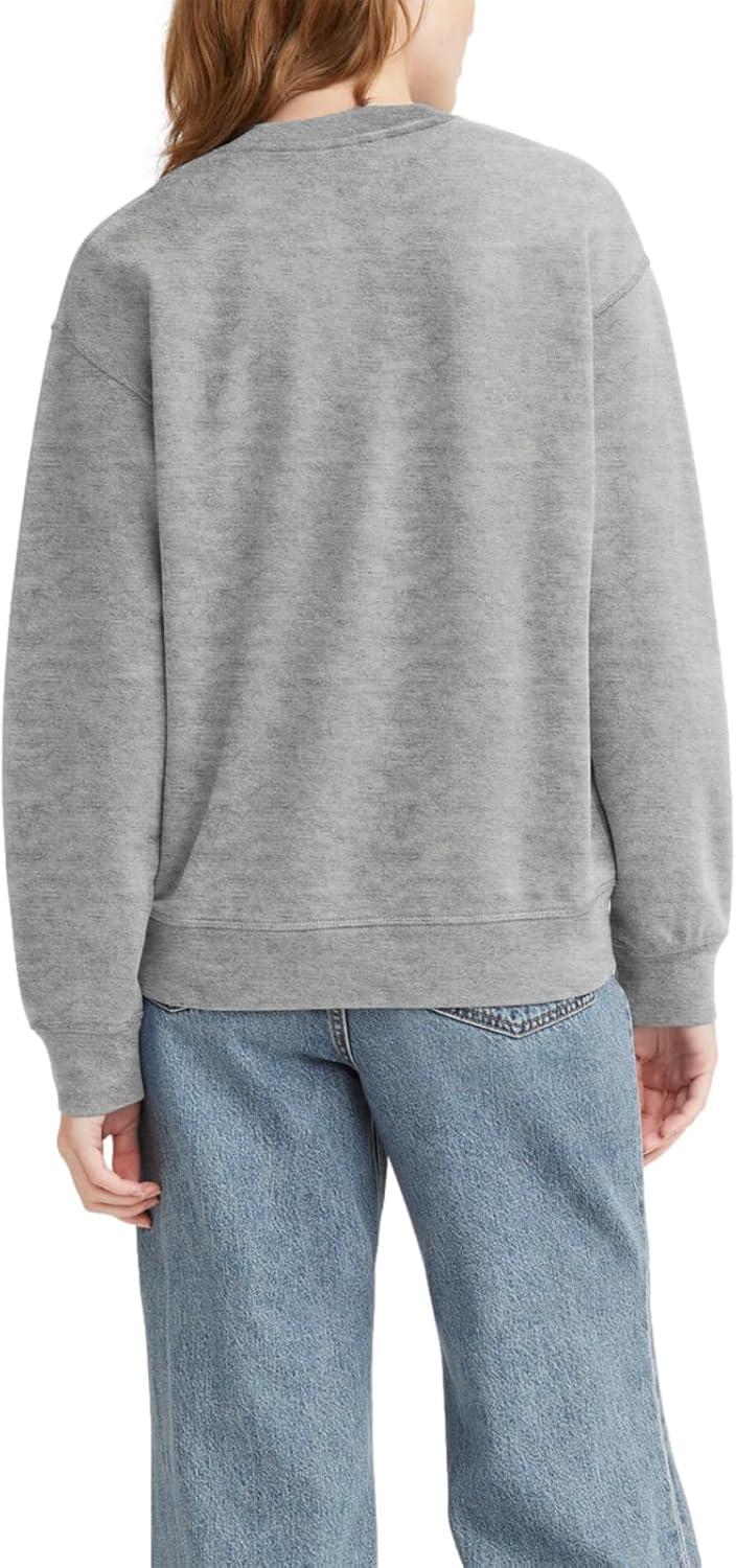 imageLevis Womens Graphic Standard Crewneck SweatshirtStarstruck Heather Grey