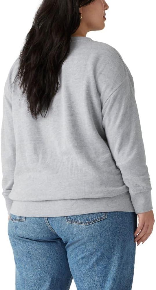 imageLevis Womens Graphic Standard Crewneck SweatshirtStarstruck Heather Grey