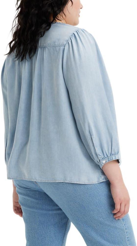 imageLevis Womens Halsey Blouse Also Available in PlusTech Tricks No Damage 2