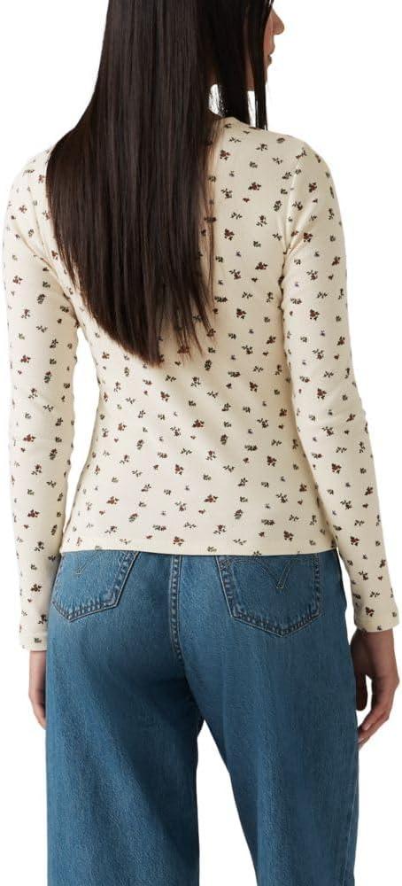 imageLevis Womens Hayes LongSleeve Tee Also Available in PlusSigrid Ditsy Egret