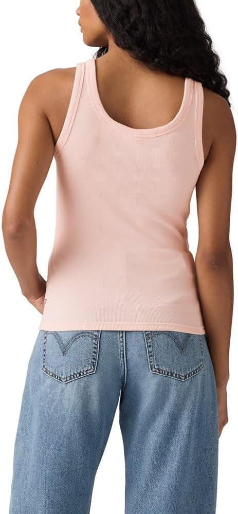 imageLevis Womens Hayes Ribbed TankNew Crystal Pink