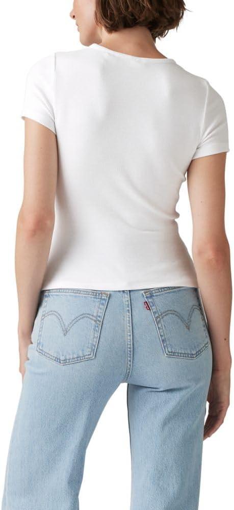 imageLevis Womens Hayes ShortSleeve TShirt Also Available in PlusWhite