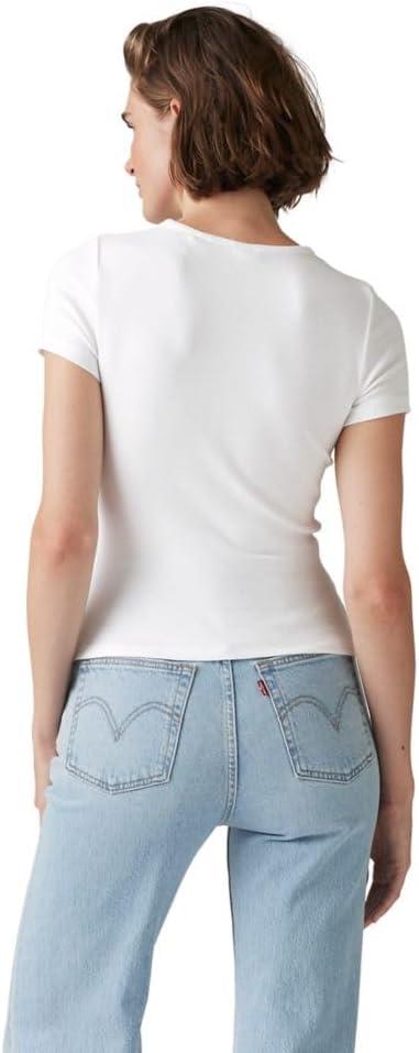 imageLevis Womens Hayes ShortSleeve TShirt Also Available in PlusWhite
