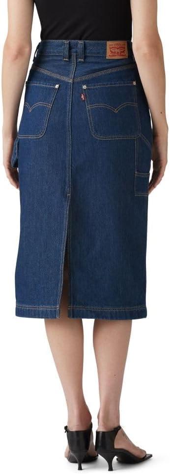 imageLevis Womens HighRise Slit SkirtLets Get Lost Again