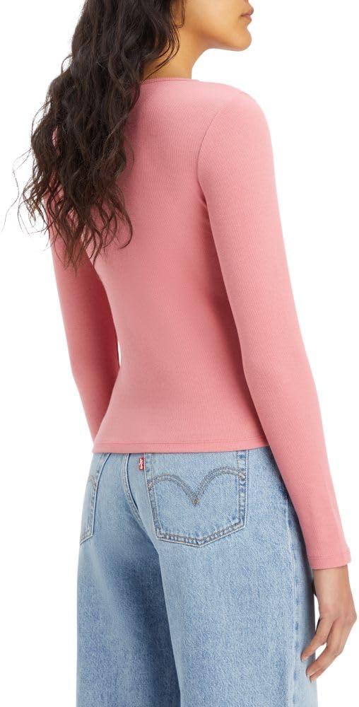imageLevis Womens Honey Long Sleeve Shirt Standard and PlusItalian Rose