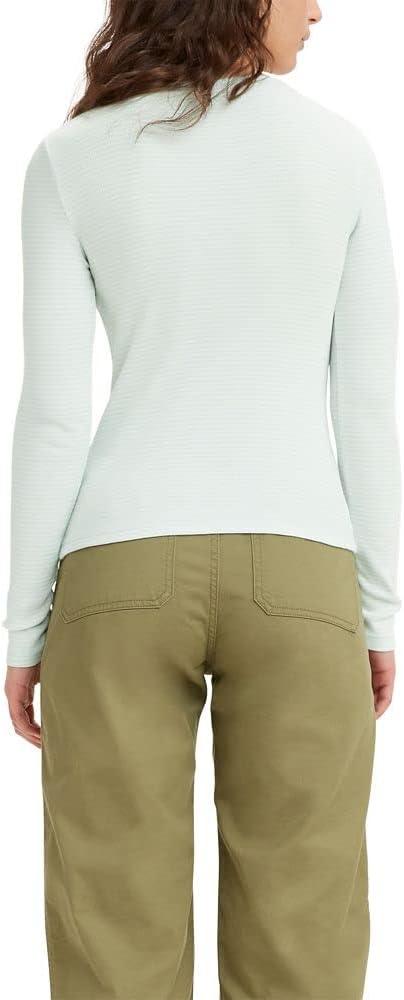 imageLevis Womens Honey Long Sleeve Shirt Standard and PlusVanilla Starlight Blue