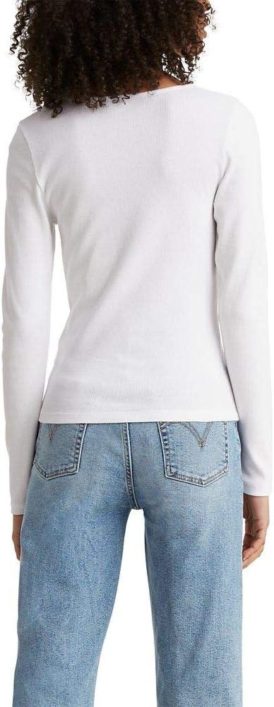 imageLevis Womens Honey Long Sleeve Shirt Standard and PlusWhite
