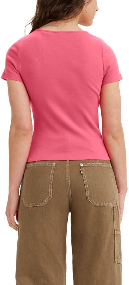 imageLevis Womens Honey Short Sleeve ShirtNew Mesa Rose