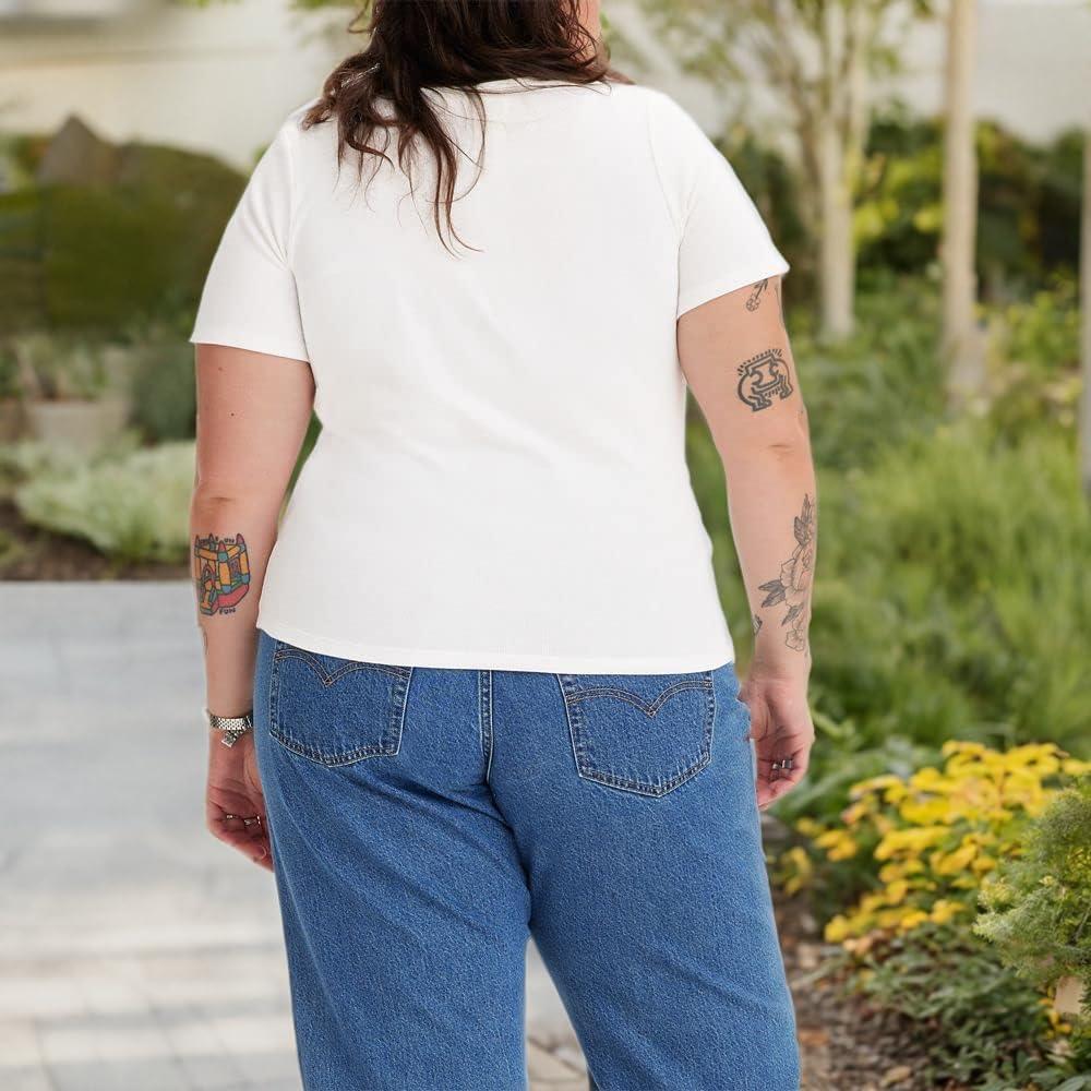 imageLevis Womens Honey Short Sleeve ShirtNew White