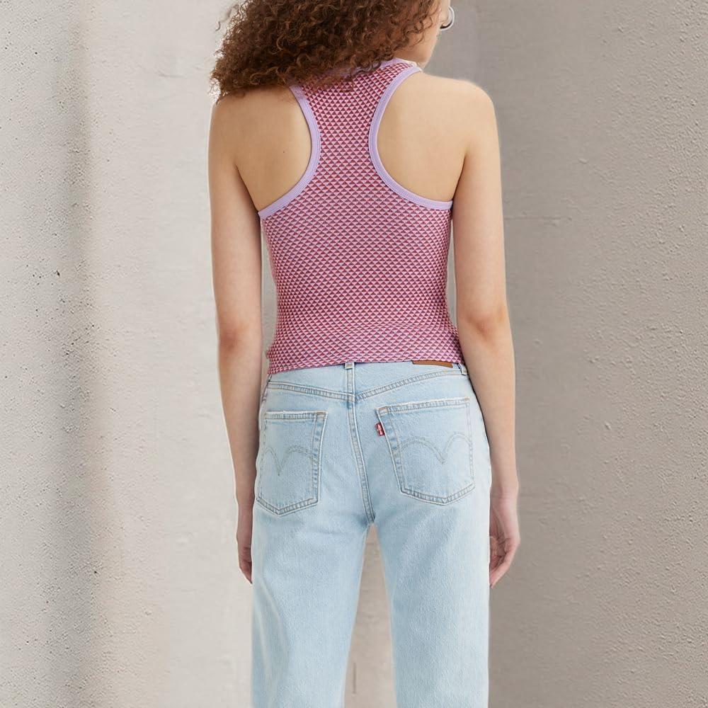 imageLevis Womens Honey Tank Standard and PlusNova Geo Purple Rose