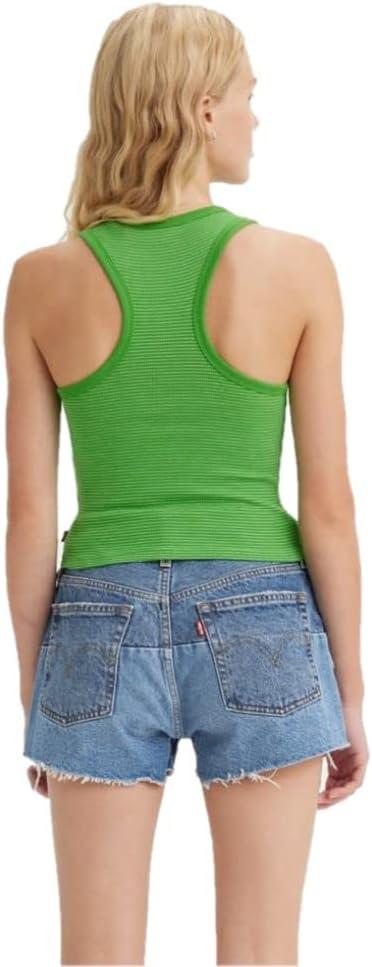 imageLevis Womens Honey Tank Top Also Available in PlusNew Peppercorn Stripe Online Lime Stripe