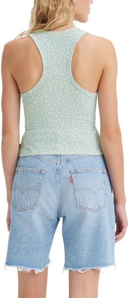 imageLevis Womens Honey Tank Top Also Available in PlusNew Sabine Floral Porcelain Blue Print