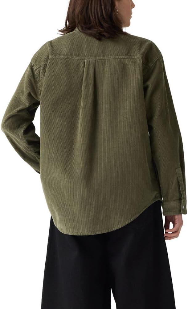 imageLevis Womens Iris Overshirt JacketIvy Green Corduroy