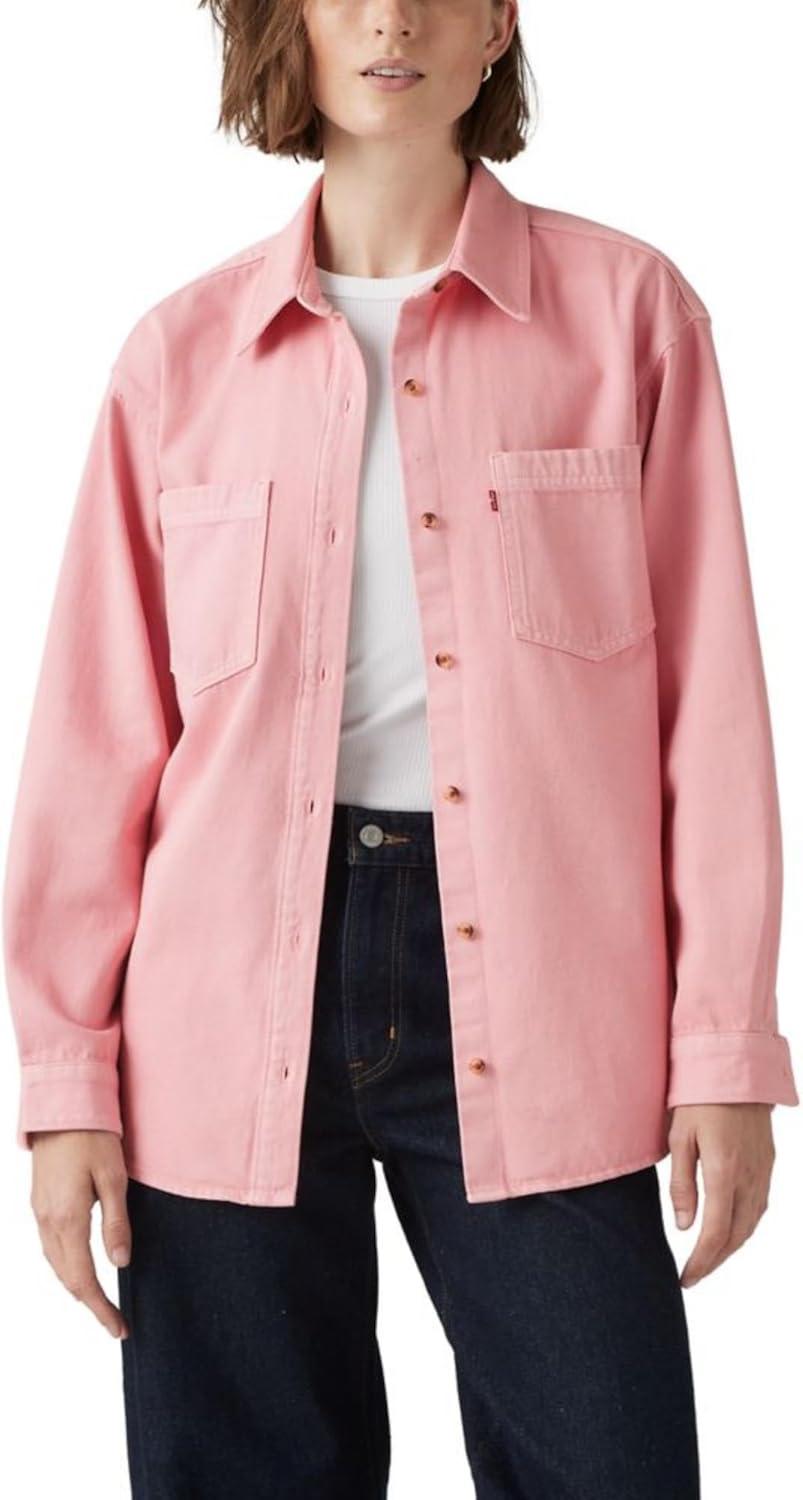 imageLevis Womens Iris OvershirtBlush