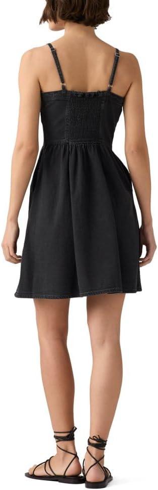 imageLevis Womens Jadine Denim DressNew First Or Last Dress Nonstretch