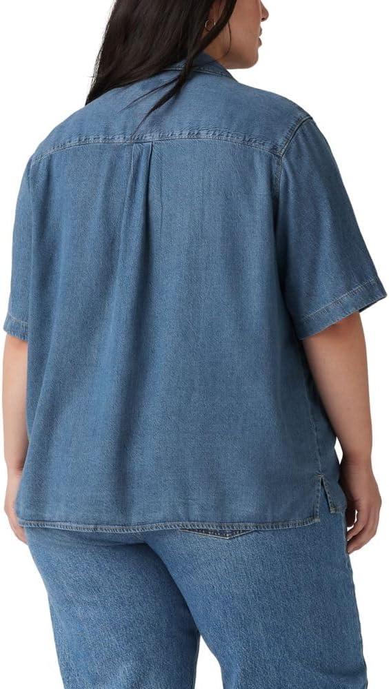 imageLevis Womens Joyce Resort Shirt Also Available in PlusPaper Map