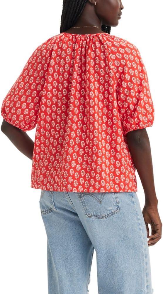 imageLevis Womens Leanne BlouseLarger Aditi Block Print Fiesta