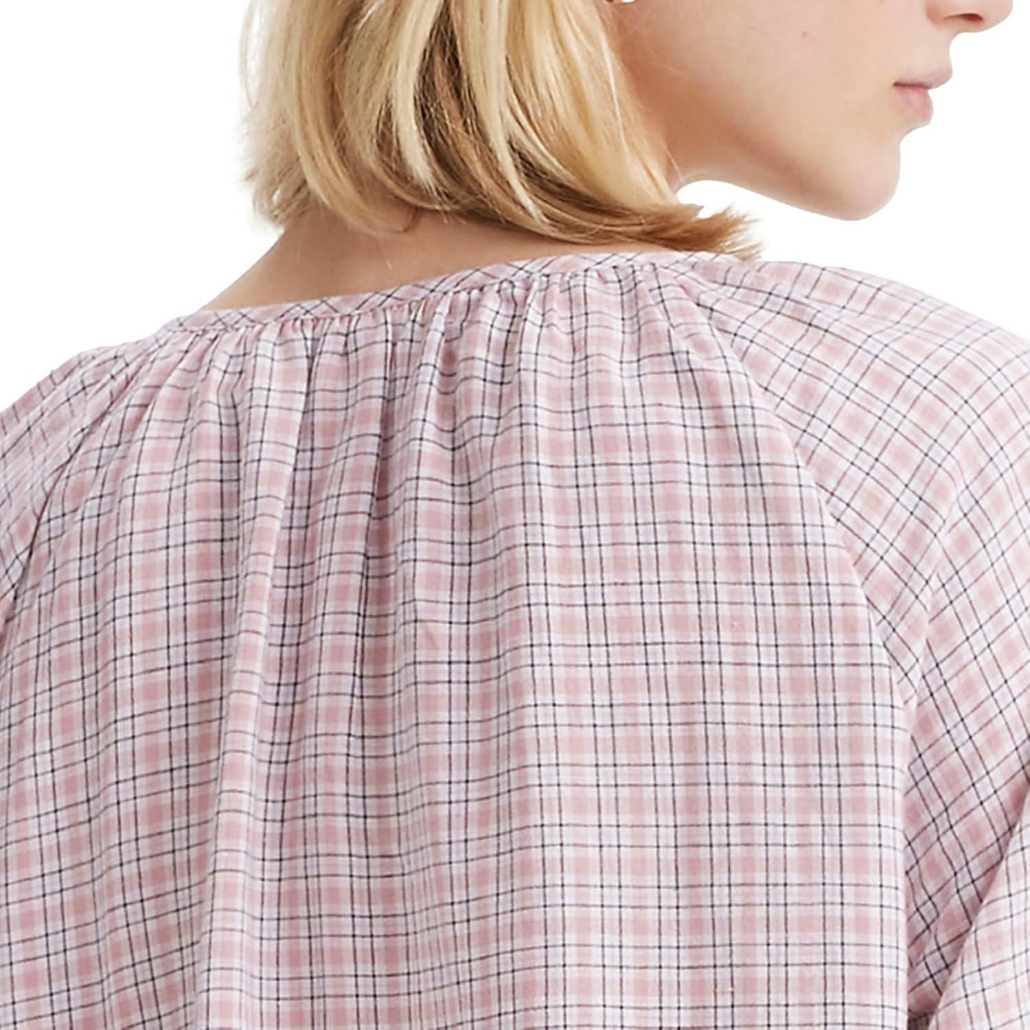 imageLevis Womens Leanne BlouseMontana Plaid Pale Mauve