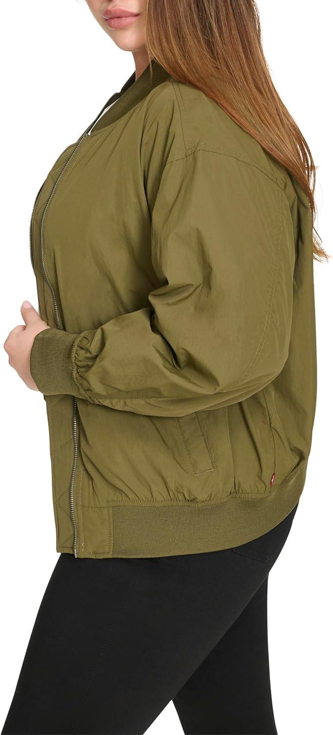 imageLevis Womens Levis Womens Lightweight Bomber JacketArmy Green