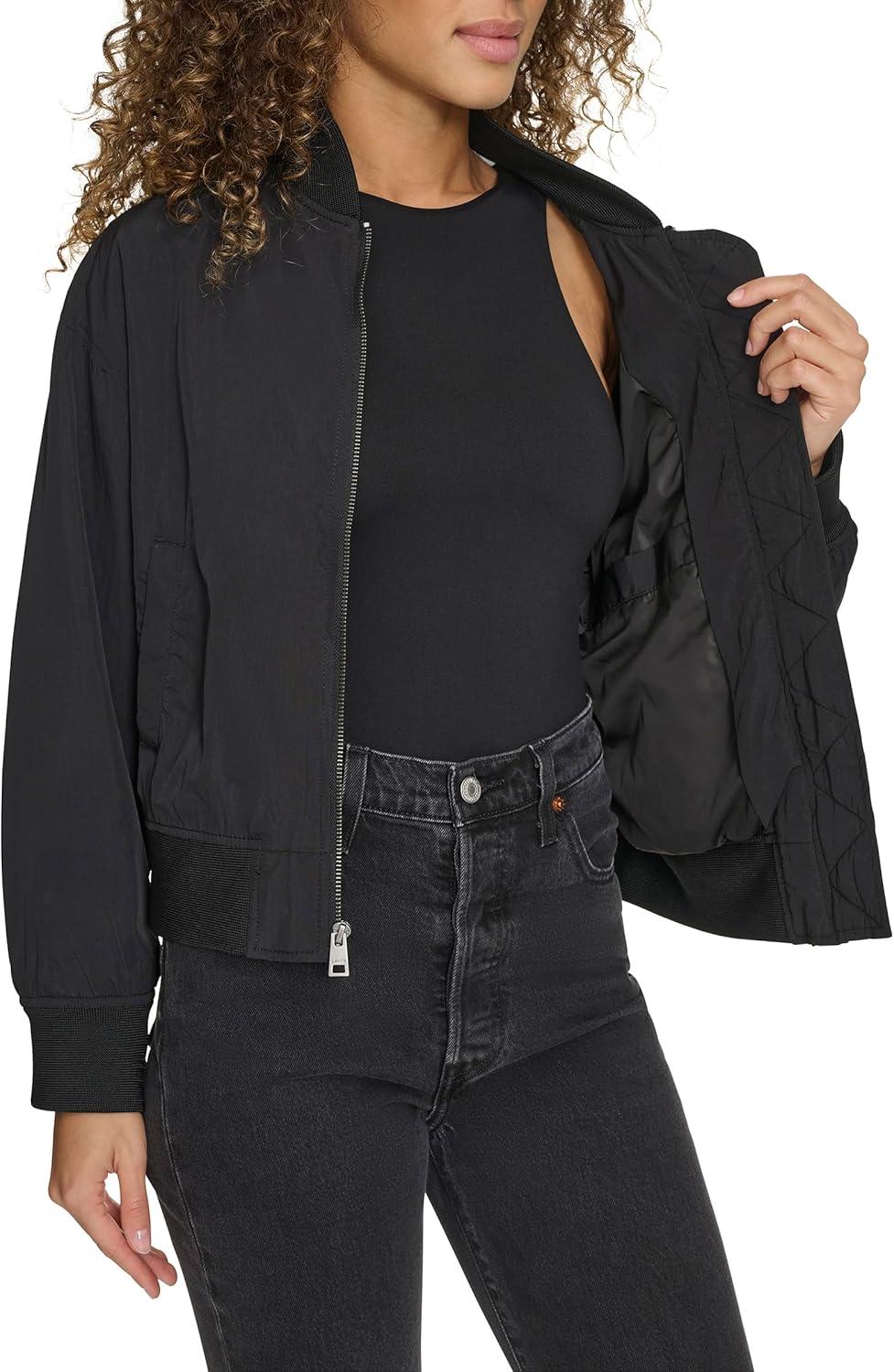 imageLevis Womens Levis Womens Lightweight Bomber JacketBlack