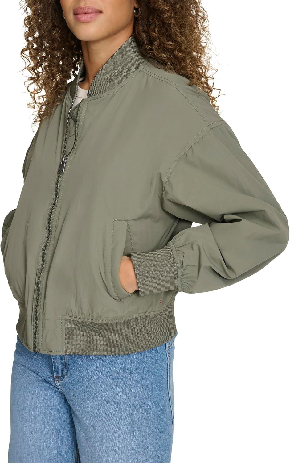 imageLevis Womens Levis Womens Lightweight Bomber JacketSage Green