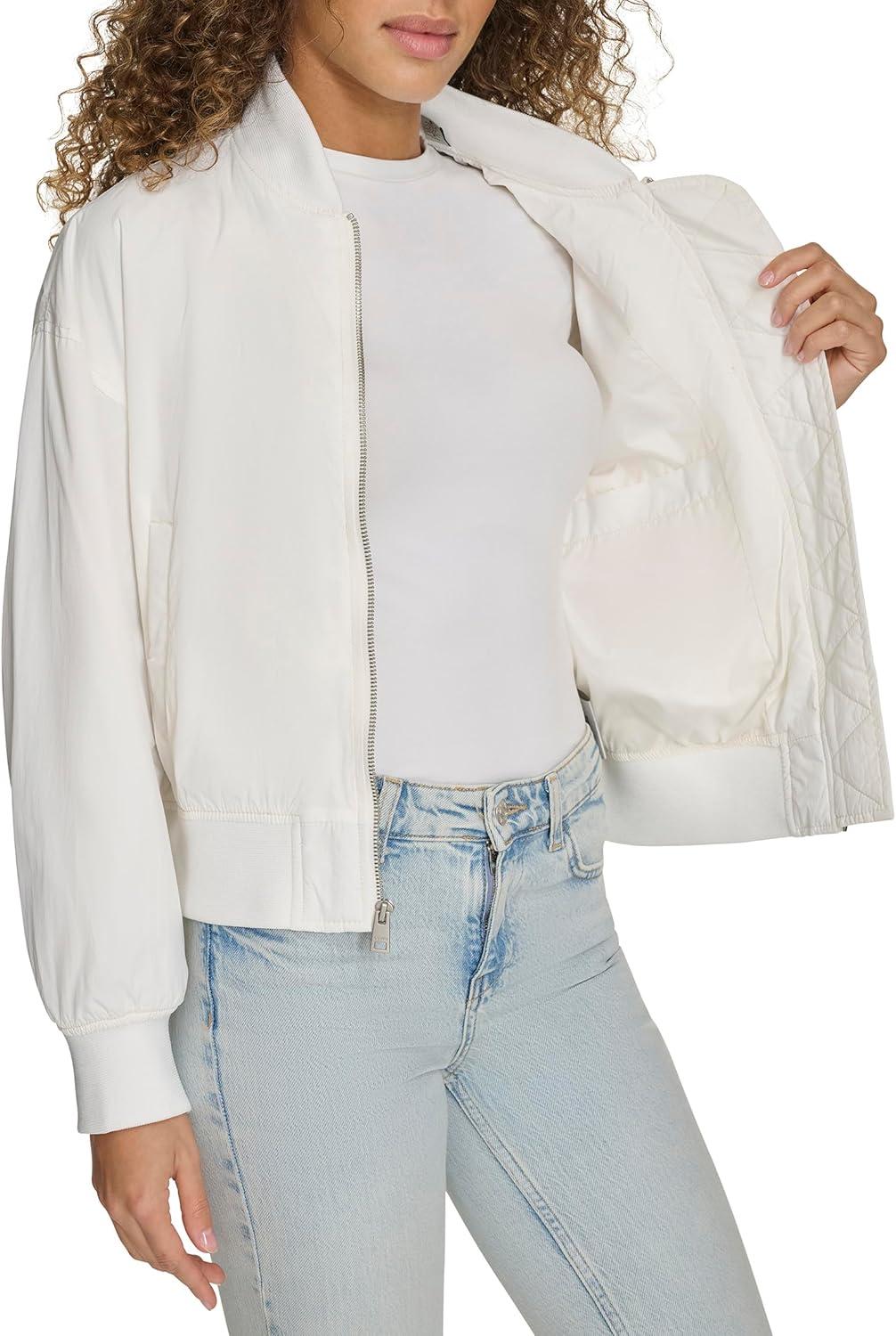 imageLevis Womens Levis Womens Lightweight Bomber JacketWhite