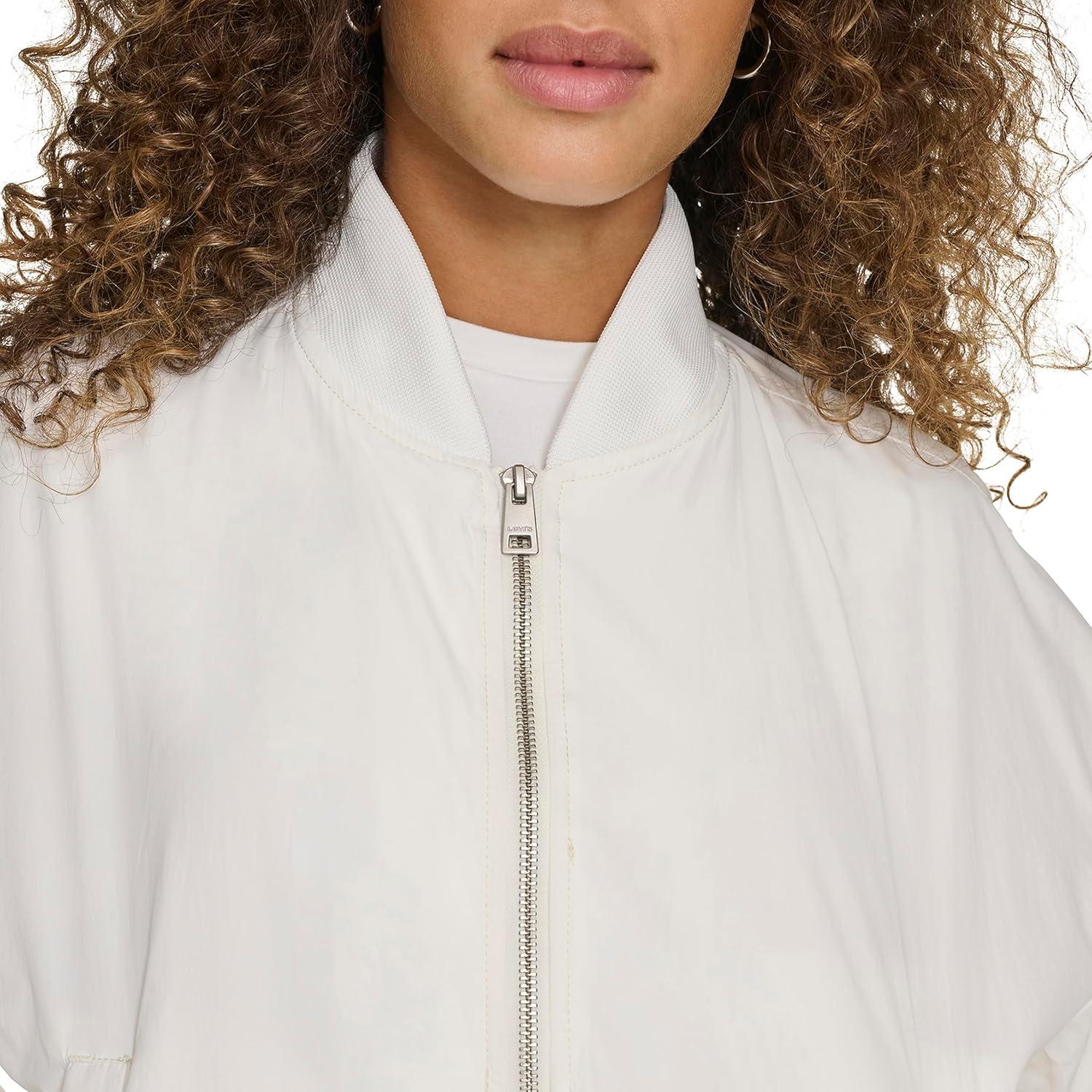 imageLevis Womens Levis Womens Lightweight Bomber JacketWhite