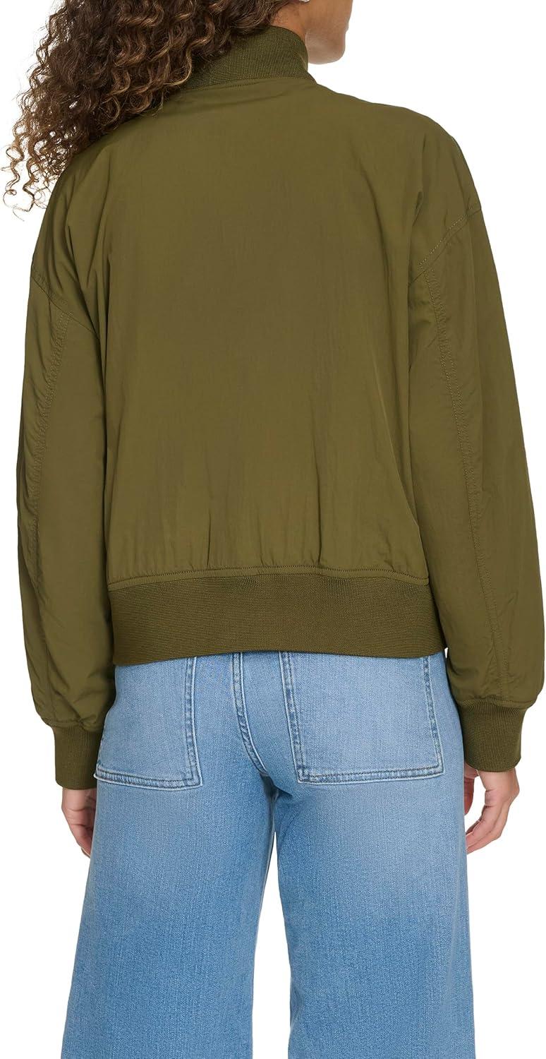 imageLevis Womens Lightweight Shorty Bomber JacketArmy Green