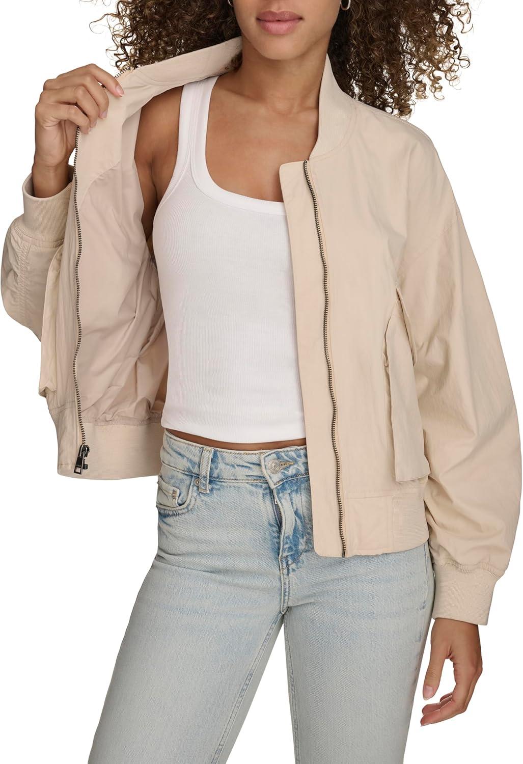 imageLevis Womens Lightweight Shorty Bomber JacketFrappe