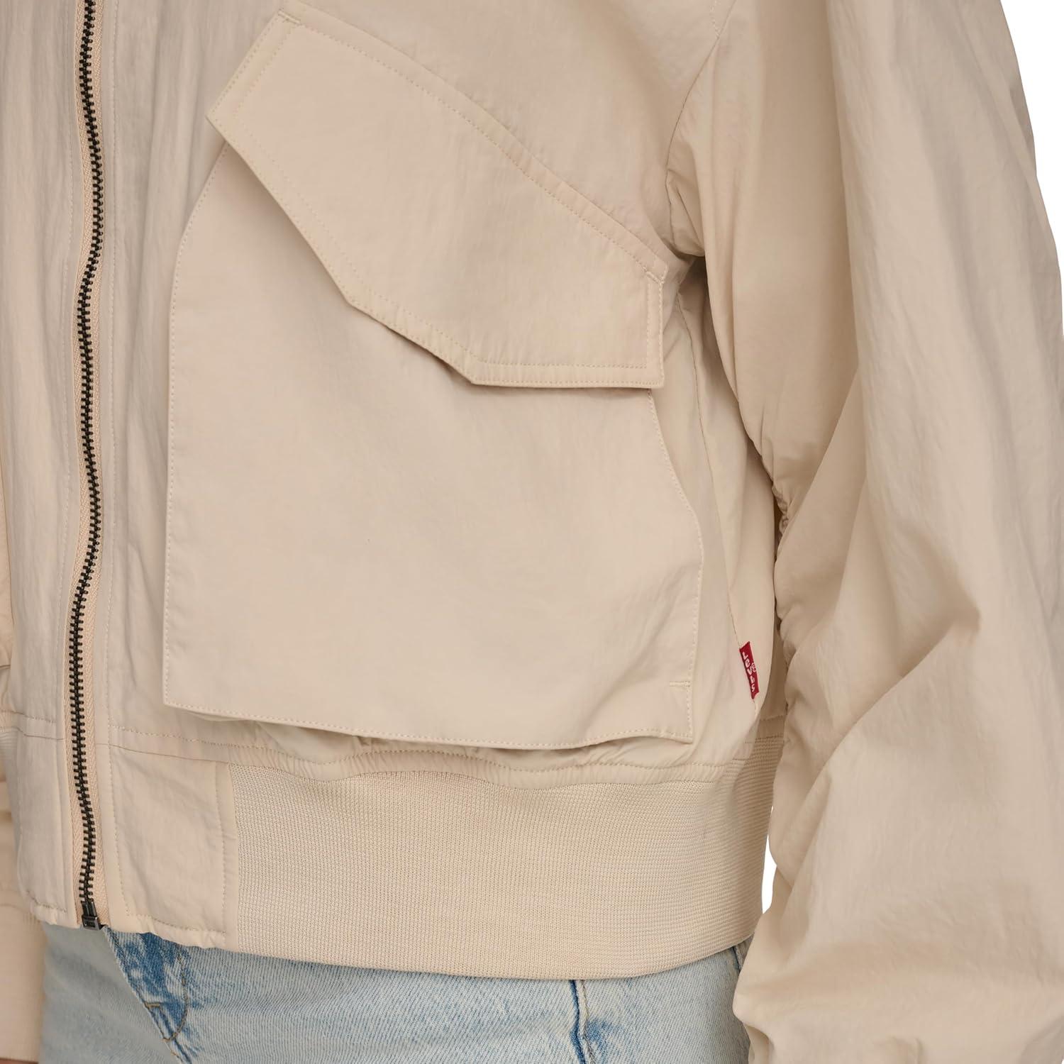 imageLevis Womens Lightweight Shorty Bomber JacketFrappe