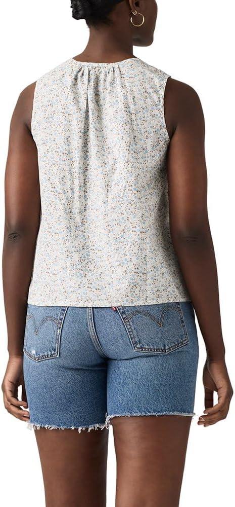 imageLevis Womens Luella BlouseNew Babitz Ditsy Glacier Lake
