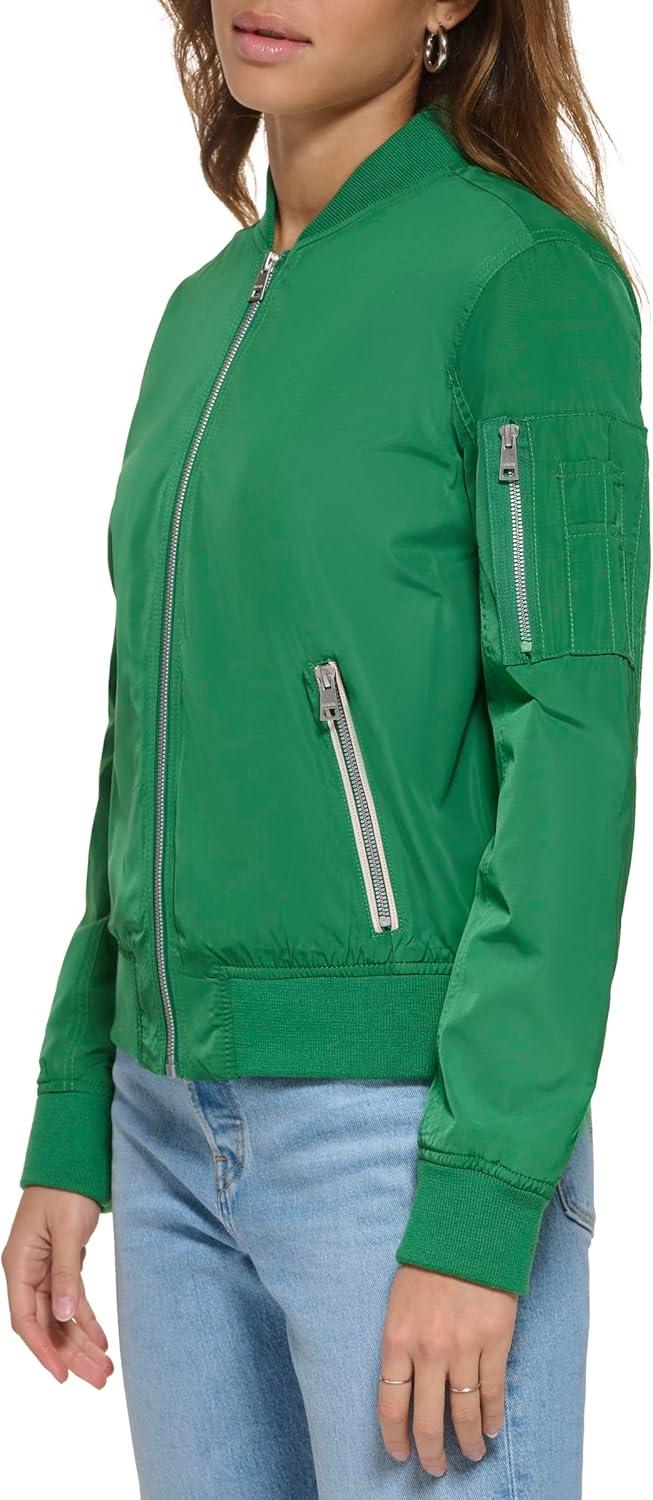imageLevis Womens Melanie Newport Bomber Jacket Regular amp Plus SizeArden Green