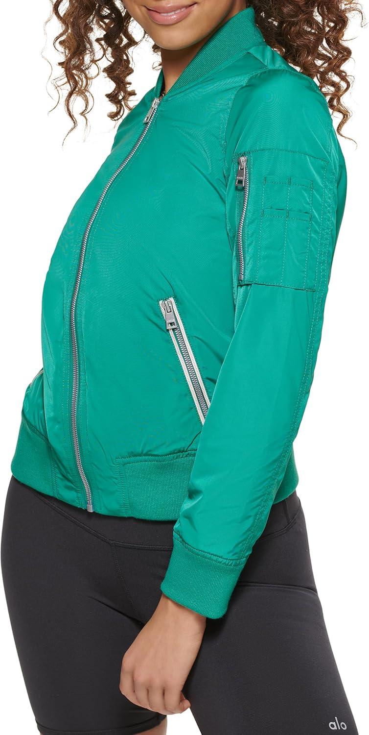 imageLevis Womens Melanie Newport Bomber Jacket Regular amp Plus SizeEmerald Green
