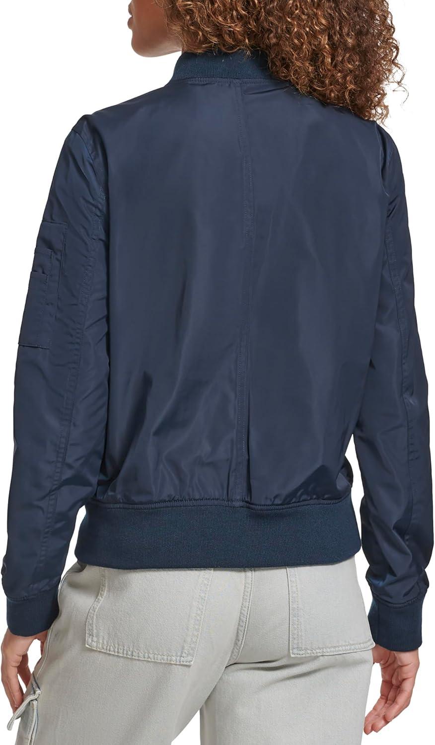 imageLevis Womens Melanie Newport Bomber Jacket Regular amp Plus SizeNavy