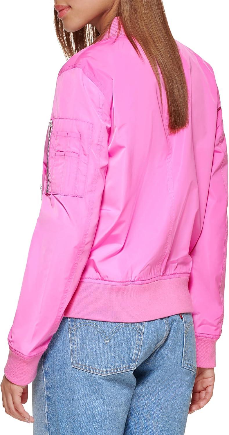 imageLevis Womens Melanie Newport Bomber Jacket Regular amp Plus SizePink
