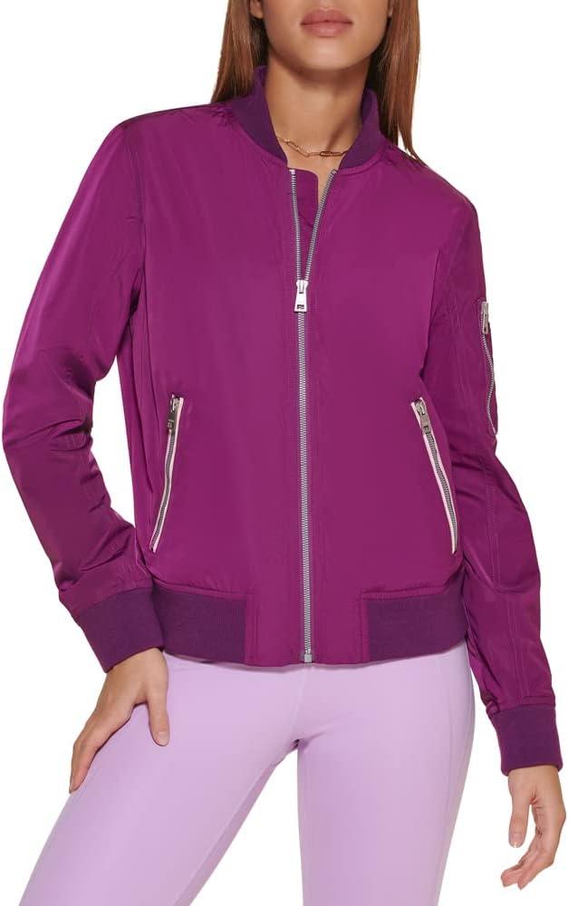 imageLevis Womens Melanie Newport Bomber Jacket Regular amp Plus SizePurple