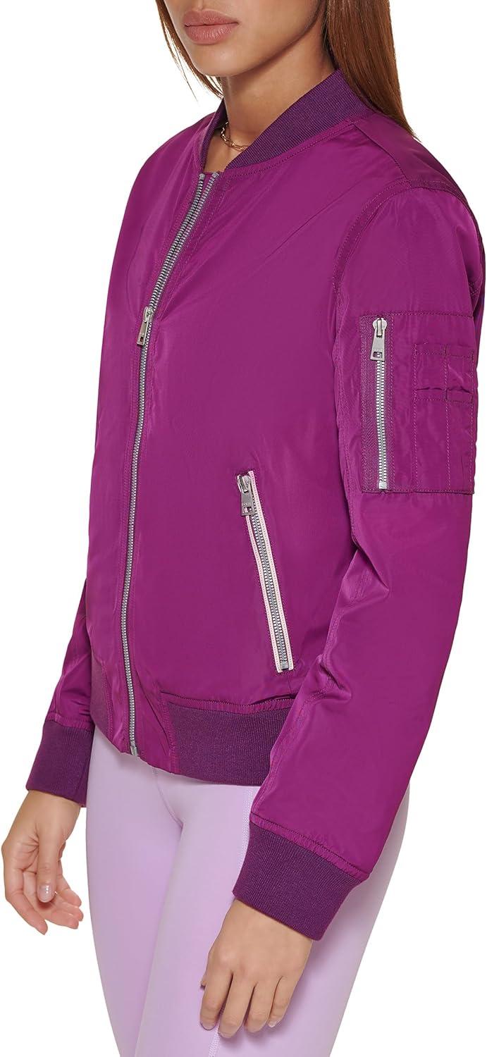 imageLevis Womens Melanie Newport Bomber Jacket Regular amp Plus SizePurple