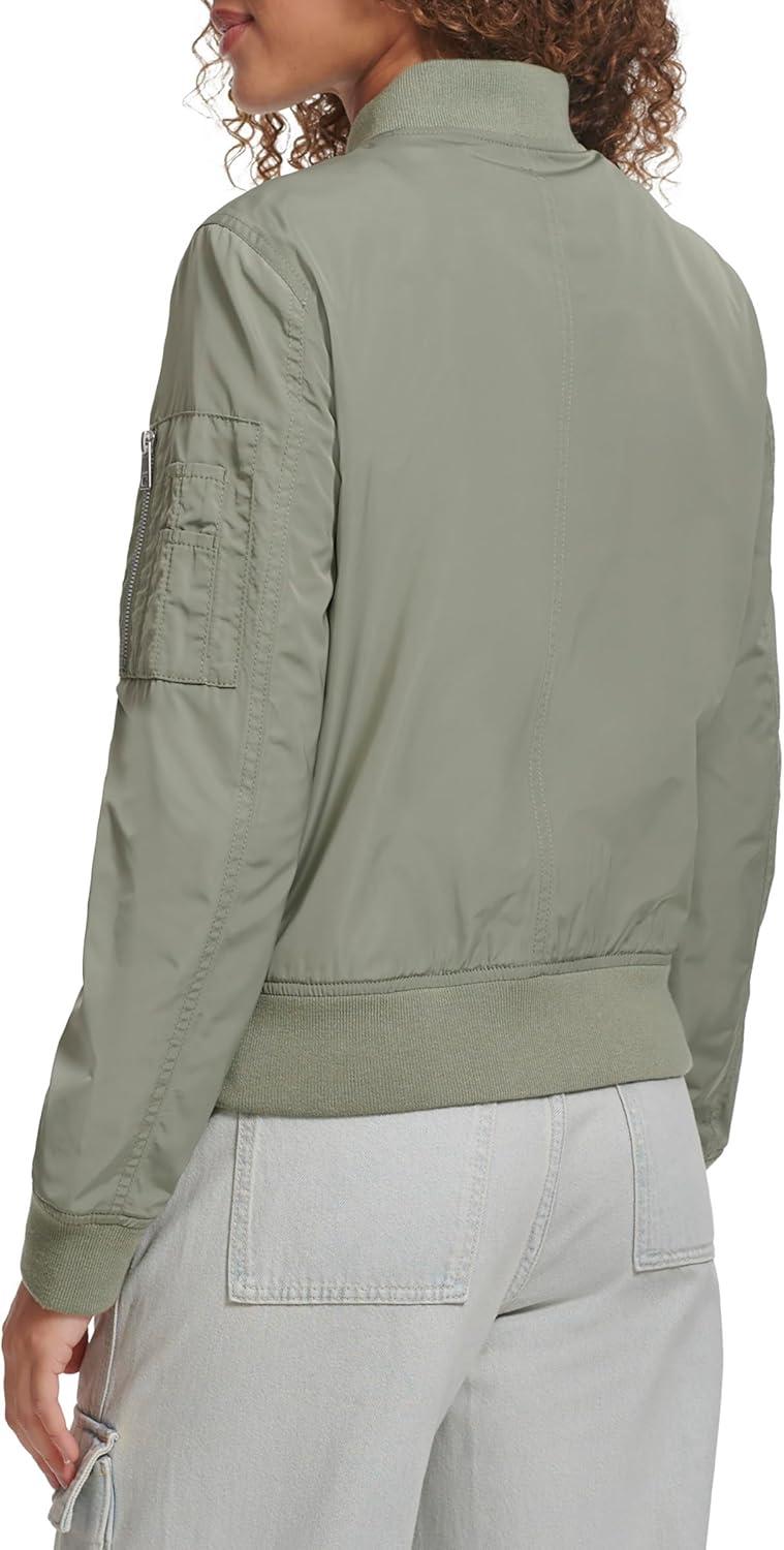 imageLevis Womens Melanie Newport Bomber Jacket Regular amp Plus SizeSea Green